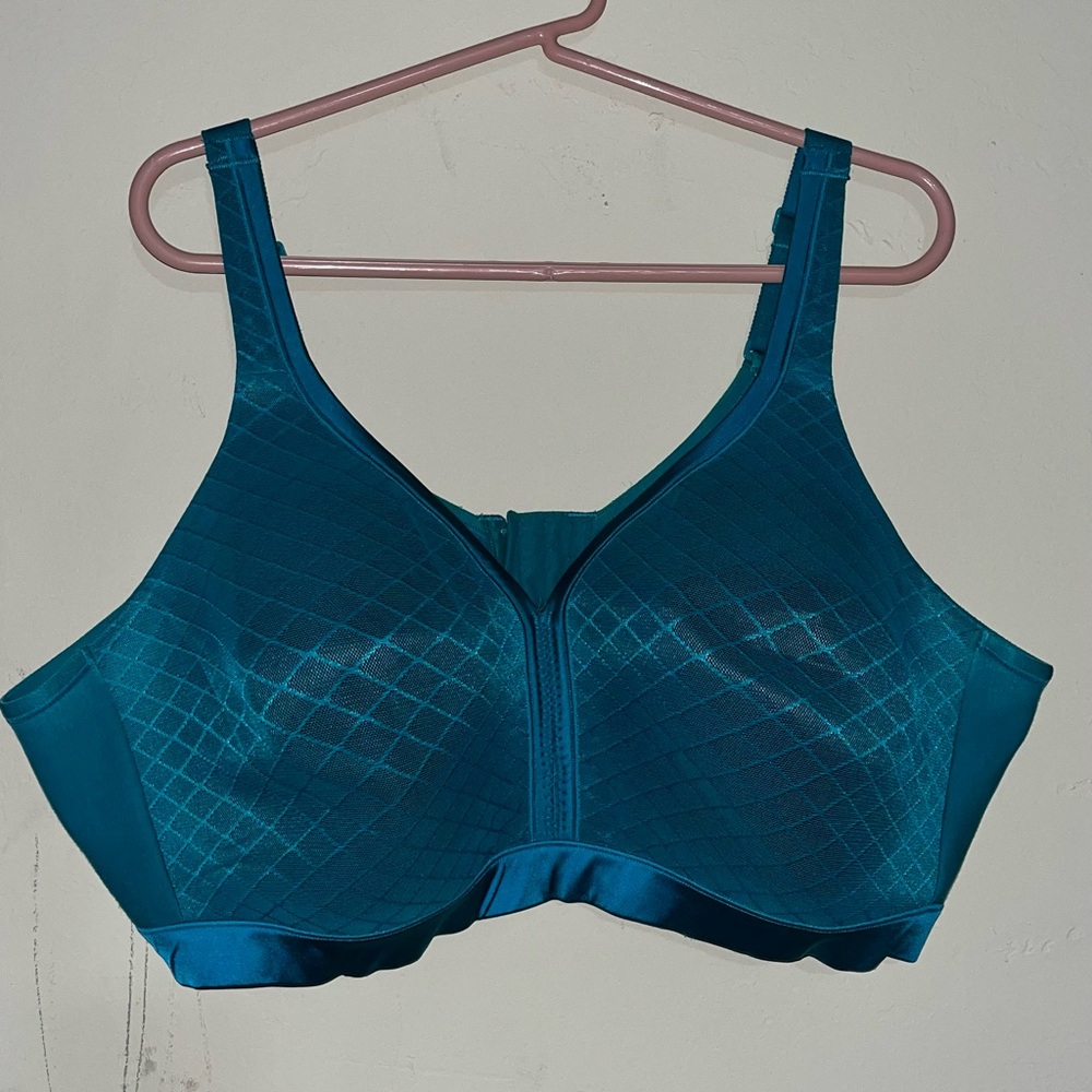 Cacique Emerald Green Bra 48D Wireless Softcup